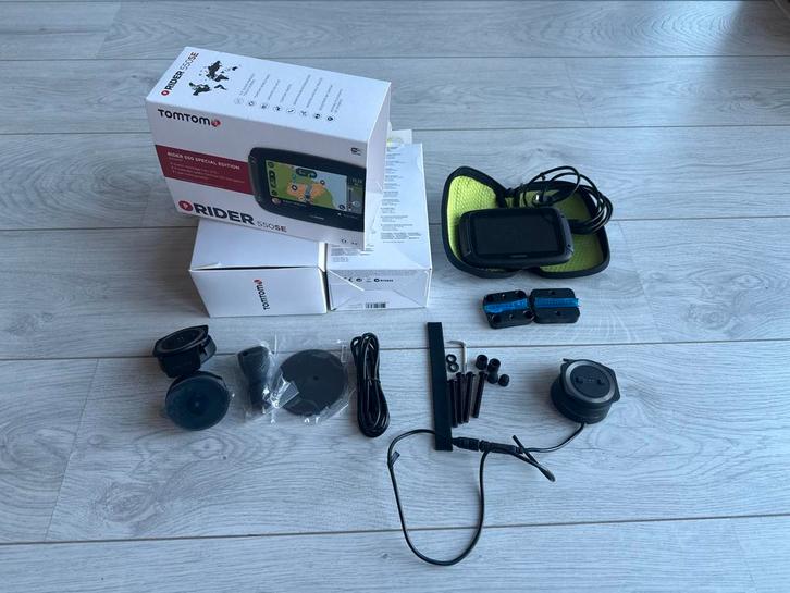 TomTom Rider 550SE - Motor Navigatie met Accessoires, Auto-onderdelen, Motor en Toebehoren, Gebruikt, Ophalen of Verzenden