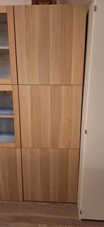 Mooie opbergkast Besta, Ophalen, Met deur(en), Eikenhout, 50 tot 100 cm