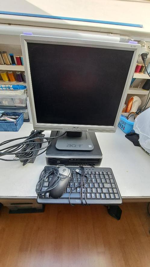 Complete HP 8300 USDT PC met 17" TFT, muis, toetsenbord, Computers en Software, Desktop Pc's, Gebruikt, 2 tot 3 Ghz, SSD, 8 GB