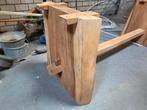 Suar Houten Tafel Onderstel, Huis en Inrichting, Ophalen, Tafelpoot, Minder dan 50 cm, Gebruikt