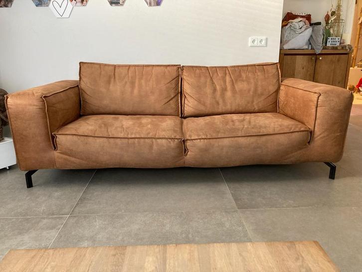 Julia 4-zits Bank, Huis en Inrichting, Banken | Bankstellen, Zo goed als nieuw, Rechte bank, Vierpersoons of meer, 200 tot 250 cm