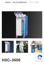 Professionele Mobiele Airco / Spotcooler Airrex 25000BTU, Ophalen