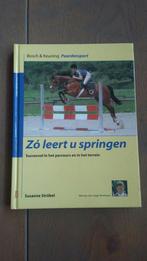 Boek: Zo leert u springen, Ophalen of Verzenden, Nieuw, Overige sporten