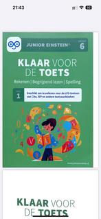 Junior einstein begrijpend lezen, spelling rekenen groep 6, Boeken, Ophalen of Verzenden, Alpha, Zo goed als nieuw