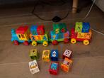 Duplo trein, alfabet blokken, Ophalen of Verzenden, Zo goed als nieuw, Duplo