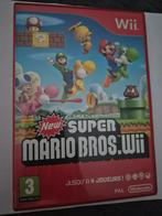 New Super Mario Bros. Wii - Compleet!, Spelcomputers en Games, Games | Nintendo Wii, Eén computer, Ophalen of Verzenden, Zo goed als nieuw