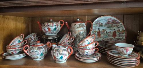 Oosters Theeservies, Antiek en Kunst, Antiek | Servies compleet, Ophalen