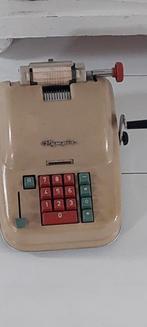 Vintage OLYMPIA TELMACHINE een mechanische rekenmachine, Antiek en Kunst, Ophalen of Verzenden