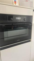 Zanussi combi oven/magnetron zgan zwart, Witgoed en Apparatuur, Ovens, Oven, Zo goed als nieuw, Inbouw, 45 tot 60 cm