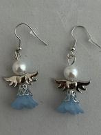 Engelen oorhangers blauw, Ophalen of Verzenden, Nieuw, Blauw, Overige materialen