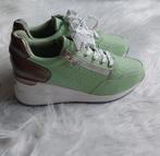 Dames Sneakers mt 37 groen en blauw, Groen, Zo goed als nieuw, Sneakers of Gympen, Verzenden