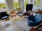 5 fauteuils leer, Ophalen, Gebruikt, Minder dan 75 cm, Leer
