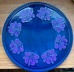 Vintage F. Mulder Amersfoort Keramiek Taartschotel, Ophalen of Verzenden, Gebruikt, Rond, Overige materialen