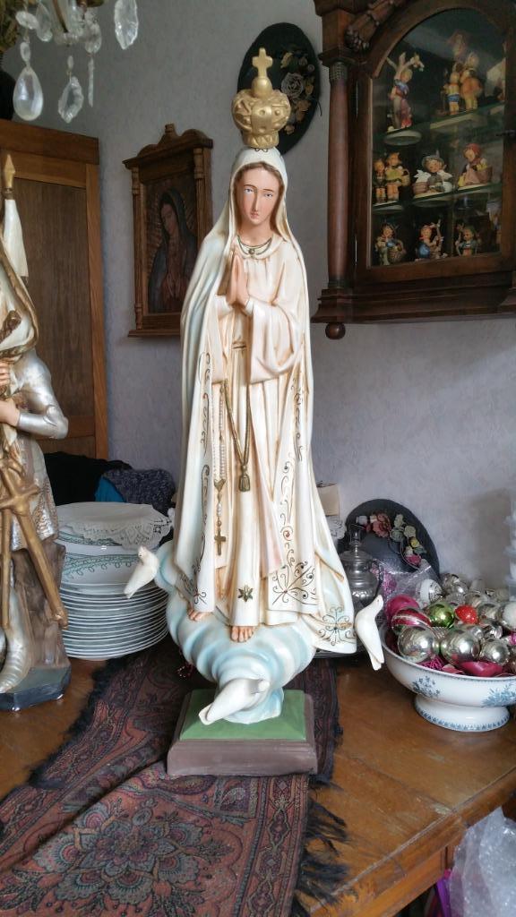 Prachtig beeld in uitstekende staat OLV v. Fatima., Antiek en Kunst, Antiek | Religie, Ophalen
