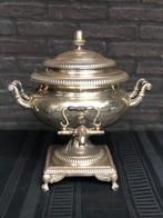 Unieke grote alpaca zilveren Franse samovar - antiek, Ophalen, Zilver