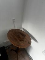 Stoere sobere wijntafel, Ophalen, Gebruikt, Hout, 75 cm of meer