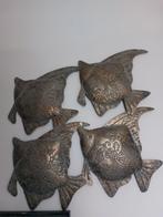 Te koop wanddecoratie vier vissen., Huis en Inrichting, Ophalen