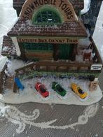 Lemax snowmobile tours.  Retired 2014, Ophalen of Verzenden, Zo goed als nieuw