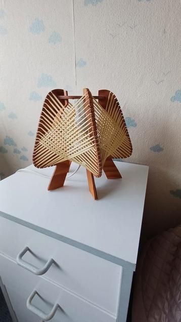 2x Vintage Scandinavische Nachtlampen beschikbaar voor biedingen