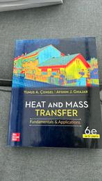 Heat and mass transfer 6 editie, Boeken, Studieboeken en Cursussen, Nieuw, Beta, Ophalen of Verzenden, HBO