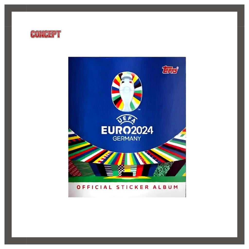 Topps Euro 2024 Hardcover, Hobby en Vrije tijd, Stickers en Plaatjes, Verzenden, Zo goed als nieuw, Plaatje