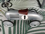 Loopauto Jean - retro racewagen zilver, Ophalen, Gebruikt, Loopvoertuig