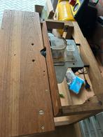 Festo bovenfrees, nu gemonteerd op een klein werkbankje., Doe-het-zelf en Verbouw, Gereedschap | Freesmachines, Ophalen, Gebruikt