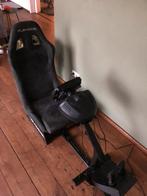 Playseat met thrustmaster stuur en pedalen voor xbox en pc, Spelcomputers en Games, Ophalen, Zo goed als nieuw, Playseat of Racestoel