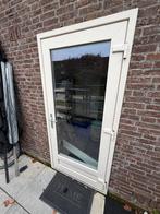 Kunststof buitendeur / tuindeur – gebruikte staat, Ophalen, Kunststof, Gebruikt, 80 tot 100 cm