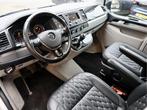 Volkswagen Transporter 2.0 TDI 140PK 6 BAK LUXE DUBBELE CABI, Auto's, Euro 5, Gebruikt, Zwart, 4 cilinders