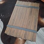 Salontafel industrieel, Huis en Inrichting, Tafels | Salontafels, Ophalen, 50 tot 100 cm, 50 tot 100 cm, Zo goed als nieuw