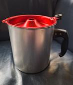 Vintage aluminium melkkoker, merk Skultuna 1607, izgst., Ophalen of Verzenden, Zo goed als nieuw, Rvs