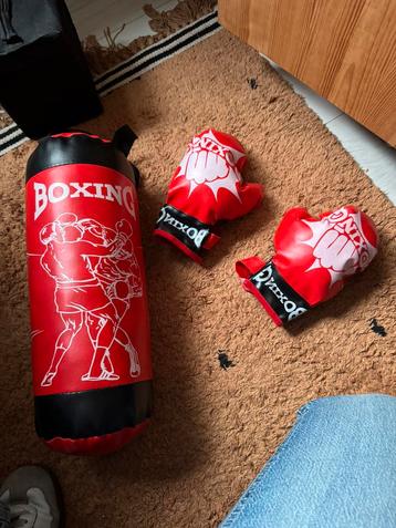 Boxzak voor kinderen met 2 handschoenen NIEUW beschikbaar voor biedingen