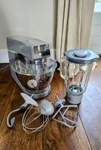 -Kenwood KM 416 Chef Classic keukenmachine, 4 liter of meer, Gebruikt, 3 snelheden of meer, Ophalen of Verzenden