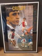 Johan Cruyff fotolijst 70X50 ZGAN, Ophalen of Verzenden, Zo goed als nieuw, Ajax