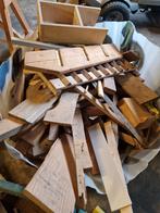 Brandhout of oefen stukjes, Doe-het-zelf en Verbouw, Hout en Planken, Ophalen, Gebruikt, Minder dan 25 mm, Plank