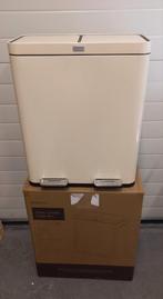 Nieuwe Deleca prullenbak pedaalemmer.
Kleur crèmekleurig., 50 tot 75 cm, 40 liter of meer, Ophalen of Verzenden, Zo goed als nieuw