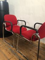 Twee vintage jaren ‘80 eetkamerstoelen, Huis en Inrichting, Stoelen, Ophalen of Verzenden, Gebruikt, Twee