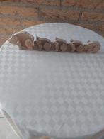 houten varkentjes, moeder met 4 biggen,, Ophalen of Verzenden, Nieuw, 1:50 tot 1:144