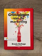 Grondslagen van de marketing, Boeken, Ophalen of Verzenden, Zo goed als nieuw, Economie en Marketing