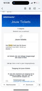 4 staanplaatsen Dikste Cafe aan de haven 9 mei 2026, Tickets en Kaartjes, Evenementen en Festivals, Twee personen