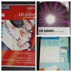 Disc labels - 3 types (nieuw), Ophalen, Nieuw, Overige typen