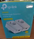 TP-Link AV600 powerline stater kit, Computers en Software, Powerlines, Ophalen of Verzenden, Nieuw, TP-LINK - WiFi Repeater - Range Extender - Powerline Adapter