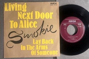 Smokie - Living next door to Alice / Lay back 7” DDR Amiga beschikbaar voor biedingen