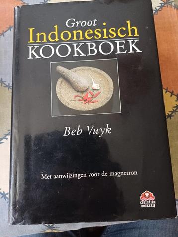 Beb Vuyk Het groot indonesisch Kookboek.  Hardcover. beschikbaar voor biedingen