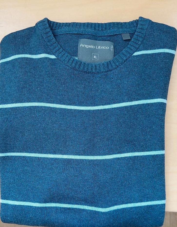 Angelo Litrico herentrui, maat XL, Kleding | Heren, Truien en Vesten, Nieuw, Maat 56/58 (XL), Blauw, Ophalen of Verzenden