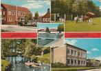 GROOTEGAST School Gymzaal Park Zwembad Hertenkamp Groeten, Verzamelen, Ansichtkaarten | Nederland, Verzenden, 1960 tot 1980, Gelopen