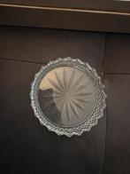 Set van 11 kristallen onderzetters in doos, Ophalen, Zo goed als nieuw, Glas of Kopje