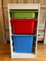 Trofast kast wit met bakken, Ophalen, Zo goed als nieuw, Minder dan 50 cm, 90 tot 105 cm