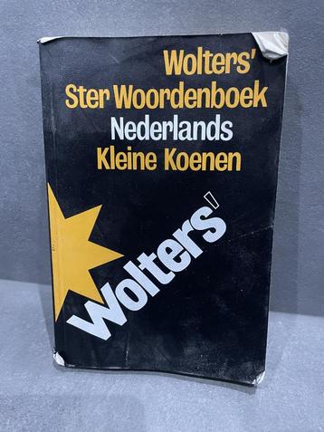Wolters’ Ster Woordenboek Nederlands – Kleine Koenen beschikbaar voor biedingen